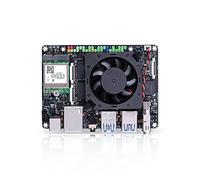 Tinker Edge R RK3399Pro Single Board Computer with Edge TPU AI Accelerator and Dual Camera Interface Onboard 2GB RAM 1GB NPU RAM 16GB eMMC Storage for Edge Computing Support Tensorflow Lite/Caffe