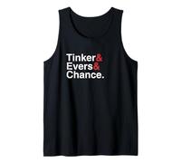 Tinker & Evers & Chance - Double Play Combination Design Tank Top