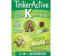 Tinkeractive Kindergarten 3-In-1 Workbook: Math, Science, English Language Arts (Tinkeractive Workbooks)