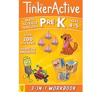 Tinkeractive Pre-K 3-In-1 Workbook: Math, Science, English Language Arts (Tinkeractive Workbooks)