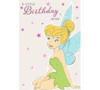 Tinkerbell Birthday Greetings Card for Girls Unique Tinker Bell Design for Young Girls Happy Birthday Card for Niece/Granddaughter/Daughter/Sister,Cute Children/Kids Party Birthday Cards
