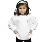 Tinkerbell Chest Sweatshirt Disney White 12-13 Years
