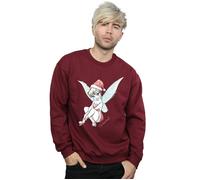 Tinkerbell Christmas Fairy Sweatshirt Disney Burgundy XXL