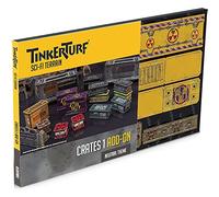 TinkerTurf Sci-Fi Terrain: Crates 1 Add-On, Neutral Theme, Sturdy, Affordable, Great-Looking Full-Color Terrain, Quick and Easy to Assemble, Virtually Limitless Setups