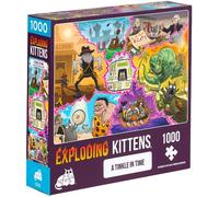 Tinkle in Time Jigsaw Puzzle by Exploding Kittens - 1000 Pieces Jigsaw Puzzle for Adults, Teens, and Kids - Cat Puzzle, Funny Puzzle, Art Puzzle