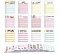 Tinlade 12 Pack Assistant Principals Appreciation Note Pads Assistant Principals to Do List Sticky Notes Bulk Coworkers Staff Appreciation Gifts for Office Supplies Writing and Memo, 30 Sheets Each