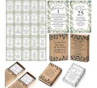 Tinlade 250 Pcs/10 Set Christmas Advent Calendar Themed Boxes Inspirational 25 Days Advent Countdown Boxes Prayer Cards Women with Assorted Christian Gospels Quote Bulk for Family Church Gift, Vivid