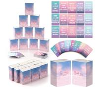Tinlade 800 Pcs/20set Teacher Appreciation W ift Thank You Cards with Positive Box Mini Inspirational Cards Funny Quote Bulk for Slp Teacher Nurse Medical Assistant Nursing Essentials