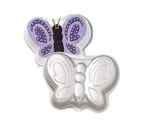 TinLeJa Cake Decorator Preferred Butterfly Shaped Birthday Party Cake Pan, 3D Aluminum Cake Decorating Mould Baking Pan Kitchen Supplies