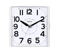 Tinload Analogue Senior Alarm Clock with Night Light, 4.7 Inch Large Dial, Table Clock with Snooze Function, Loud, Rising 3-Stage Bell Tone, Battery Operated