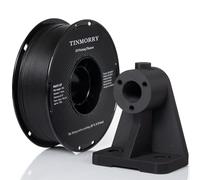 TINMORRY Carbon Fiber PAHT Filament 1.75mm, PAHT-CF 3D Printing Filament with Exceptional Heat Resistance, Compatible with Bambu LAB FDM 3D Printers, 1 KG 1 Spool, Black