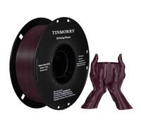 TINMORRY Carbon Fiber PETG Filament 1.75mm, PETG-CF 3D Printing Materials, Compatible with Bambu Lab FDM 3D Printer, 1 KG 1 Spool, Premium Reddish Brown