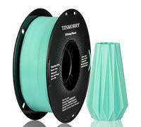 TINMORRY Glass Fiber PETG Filament 1.75mm, High Impact Resistance PETG GF 3D Printing Filament, Durability & Stiffness, Matte PETG Fits for Most FDM 3D Printers, 1 KG 1 Spool, Mint Green