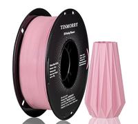 TINMORRY Glass Fiber PETG Filament 1.75mm, High Impact Resistance PETG GF 3D Printing Filament, Durability & Stiffness, Matte PETG Fits for Most FDM 3D Printers, 1 KG 1 Spool, Sakura Pink