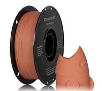 TINMORRY Matte PLA Filament 1.75mm, Matte Surface 3D Printer Filament, Compatible with Bambu Lab FDM 3D Printers, 1 KG Spool (2.2 lbs), Matte Pomelo Orange