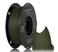 TINMORRY Matte PLA Filament 1.75mm, Matte Surface 3D Printer Filament, Compatible with Bambu Lab FDM 3D Printers, 1 KG Spool (2.2 lbs), Matte Olive Green