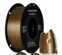 TINMORRY Metallic PETG Filament 1.75mm, Rapid PETG 3D Printing Filament, PETG with a Rapid Flow Rate, Compatible with Bambu Lab FDM 3D Printer, 1 KG 1 Spool, Metallic Bronze