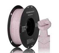 TINMORRY PETG Filament 1.75mm, PETG 3D Printer Filament, Compatible with Bambu FDM 3D Printer, 1 KG 1 Spool, Marble Magic Pink