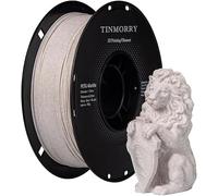 TINMORRY PETG Filament 1.75mm, PETG 3D Printer Filament, Compatible with Bambu FDM 3D Printer, 1 KG 1 Spool, Marble Magic Brown