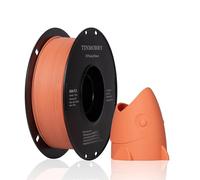 TINMORRY PLA Filament 1.75mm 1kg, Matte PLA 3D Printer Filament, Compatible with Bambu Lab FDM 3D Printer, 1 KG 1 Spool, Matte Pomelo Orange