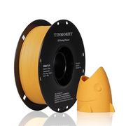 TINMORRY PLA Filament 1.75mm 1kg, Matte PLA 3D Printer Filament, Compatible with Bambu Lab FDM 3D Printer, 1 KG 1 Spool, Matte Pumpkin Yellow