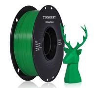 TINMORRY PLA Filament 1.75mm 1kg, Rapid PLA 3D Printer Filament, Compatible with Most FDM 3D Printers, 1 KG 1 Spool, Pure Green