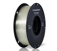 TINMORRY PLA Filament 1.75mm, Rapid PLA 3D Printing Filament, Compatible with Most FDM 3D Printers, 1 KG 1 Spool, Transparent