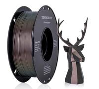 TINMORRY Rapid PETG Filament 1.75 mm, Galaxy PETG 3D Printer Filament, PETG with a Rapid Flow Rate, Compatible with Bambu FDM 3D Printer, 1 kg 1 Spool, Galaxy Purple Gold
