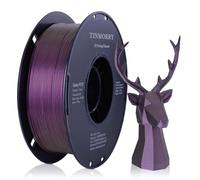 TINMORRY Rapid PETG Filament 1.75 mm, Galaxy PETG 3D Printer Filament, PETG with a Rapid Flow Rate, Compatible with Bambu FDM 3D Printer, 1 kg 1 Spool, Galaxy Fuchsia