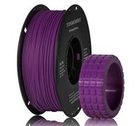 TINMORRY TPU Filament 1.75mm, TPU 95A Flexible 3D Printer Filament with Glossy Finish, Suitable for Most FDM 3D Printers, 1kg Spool (2.2 lbs), Violet