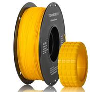 TINMORRY TPU Filament 1.75mm, TPU 95A Flexible 3D Printer Filament with Glossy Finish, Suitable for Most FDM 3D Printers, 1kg Spool (2.2 lbs), Traffic Yellow