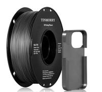 TINMORRY TPU Filament 1.75mm, TPU 95A Flexible 3D Printer Filament with Glossy Finish, Suitable for Most FDM 3D Printers, 1kg Spool (2.2 lbs), Transparent Grey