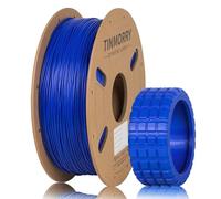 TINMORRY TPU Filament 1.75mm, TPU 95A Flexible 3D Printer Filament with Glossy Finish, Suitable for Most FDM 3D Printers, 1kg Spool (2.2 lbs), Fluorescent Blue