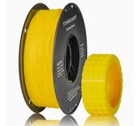 TINMORRY TPU Filament 1.75mm, TPU 95A Flexible 3D Printer Filament with Glossy Finish, Suitable for Most FDM 3D Printers, 1kg Spool (2.2 lbs), Fluorescent Yellow
