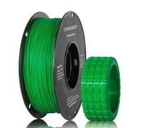 TINMORRY TPU Filament 1.75mm, TPU 95A Flexible 3D Printer Filament with Glossy Finish, Suitable for Most FDM 3D Printers, 1kg Spool (2.2 lbs), Emerald Green