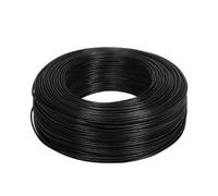 Tinned copper wire Temperature Resistance, 50m U·L1569 Tinned Copper Electronic Wire PVC InsU·Lated LED MU·Lticolor 14-30 A WG(Black,22A WG)