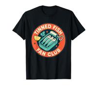Tinned Fish Superfan Sardine Tin Retro Food Trend Aesthetic! T-Shirt