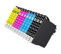 Tinnee 16XL Ink Cartridges Compatible Epson 16 Ink Cartridges Multipack | 12-Pack High-Yield for Workforce WF2750 WF2630 WF-2750 WF-2630 WF-2510 WF-2650 WF-2540 WF-2010 WF-2520 | Save 60%+ vs Original