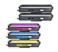 Tinnee TN-247cmyk TN-243cmyk Toner Value Pack Replacement for Brother TN243cmyk Toner Cartridges for Brother HL-L3210CW DCP-L3550CDW HL-L3270CW HL-L3230CDW MFC-L3750CDW MFC-L3710CW DCP-L3510CDW