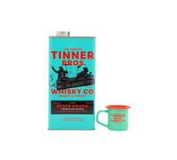 Tinner Bros - Black Spiced Whisky Liqueur 70cl 22% ABV (Includes Shot Cup)