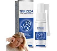 Tinnidrop Tinnitus Relief Spray,Tinnitus Relief for Ringing Ears,Earwax Cleaning Care Spray,Tinnitus Relief Device,Improves Hearing Restoration Spray for Women Men,Relieves Tinnitus (1)