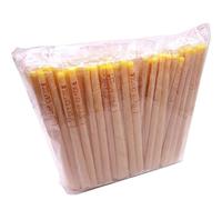 Tinnit 100pcs Ear Candles / Set Yellow Ear Candles Natural Beeswax Ear Candles Cones Wax Organic Ear Removal Blocked Ears Therapeutic