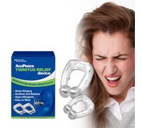 Tinnitus Relief,2pc Tinnitus Relief Device,Tinnitus Relief Clip,Tinnitus Relief for Ringing Ears,Tinnitus Relief Device Magnetic Clip,Anti-Tinnitus Relief Ear Clip,for Stop Ear Ringing