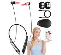 Tinnitus Relief Device, 650nm Ear & Nose Red Light Therapy, 2-in-1 Portable Red Light Therapy for Ears Tinnitus and Nasal