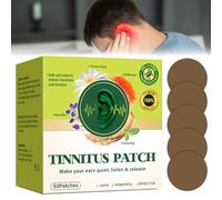 Tinnitus Relief for Ringing Ears, 50Pcs Natural Herbal Formula Tinnitus Patches, Reduce Ear Noise and Improve Focus, Gentle & Portable