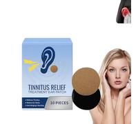 Tinnitus Relief for Ringing Ears, Natural Herbal Relieves Earaches Patches,Ear Pain Clicking Buzzing Tinnitus Treatment Patch for Women Men (1 Box)
