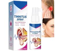 Tinnitus Relief Spray,Ear Cleaner Spray,Ear Wax Removal Drops,Gentle Earache Relief Eardrops,Ear Noise Treatment for Instant Comfort,Ear Cleaner,Hearing Restoration,Easy to Use,Gentle Formula