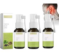 Tinnitus Relief Spray, Earwax Cleaning Care Spray, Relieve Tinnitus and Ringing in the Ears, Effectively Improves Hearing and Relieves Discomfort, Suitable for People of All Ages