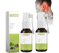 Tinnitus Relief Spray, Earwax Cleaning Care Spray, Relieve Tinnitus and Ringing in the Ears, Effectively Improves Hearing and Relieves Discomfort, Suitable for People of All Ages