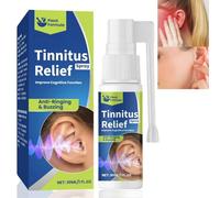 Tinnitus Relief Spray,Long Lasting Ear Spray for Ringing Ears,Natural Tinnitus Treatment,Tinnitus Ear Relief,Effective Herbal Drops for Hearing Loss and Ear Ringing,Anti-Buzzing Spray,Ear Pain Relieve